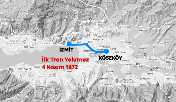 izmit köseköy tren yolu