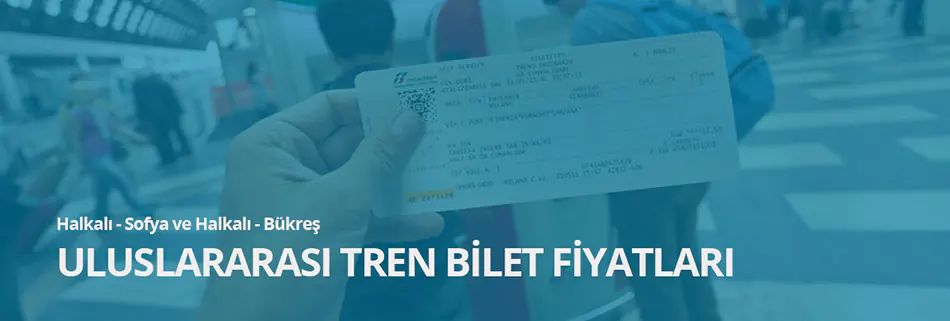 Uluslararası tren bileti fiyatları